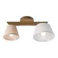 Stropna svjetiljka ANTONIO 2xE14/40W/230V buk