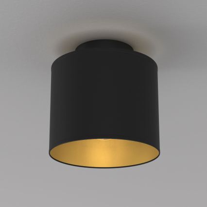 Stropna svjetiljka ARDEN 1xE27/15W/230V, promjer 18 cm, crna