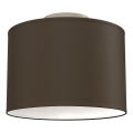 Stropna svjetiljka ARDEN 1xE27/15W/230V promjer 25 cm crna