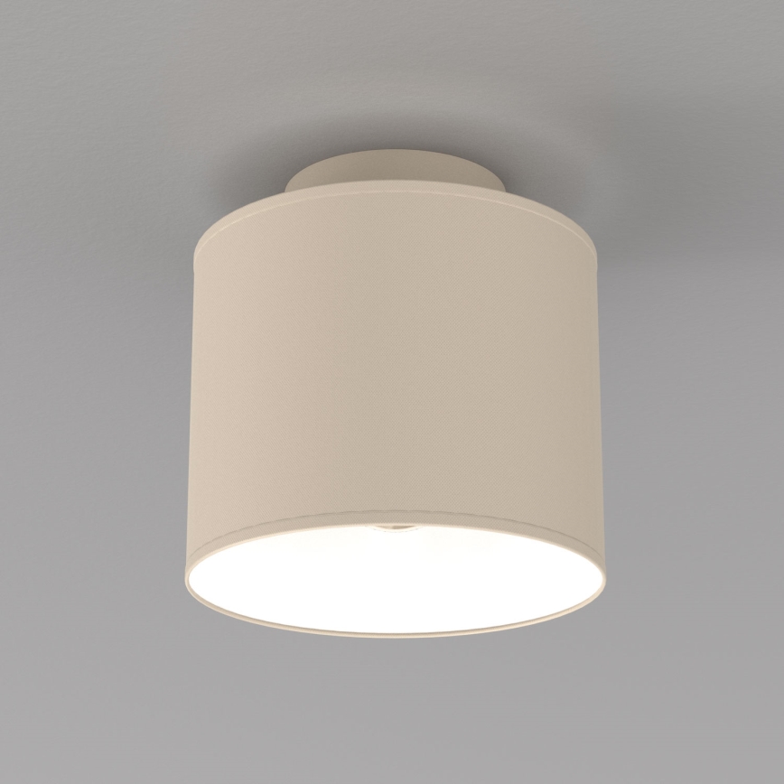 Stropna svjetiljka ARDEN 1xE27/15W/230V Ø 18 cm bež