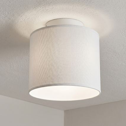 Stropna svjetiljka ARDEN 1xE27/15W/230V Ø 18 cm bijela
