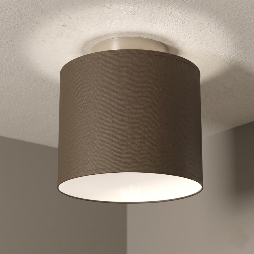 Stropna svjetiljka ARDEN 1xE27/15W/230V Ø 18 cm crna