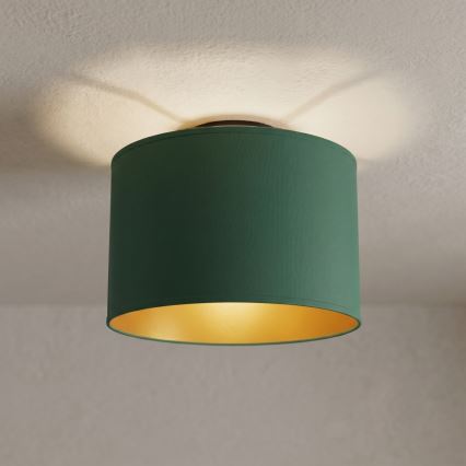 Stropna svjetiljka ARDEN 1xE27/15W/230V Ø 25 cm zelena