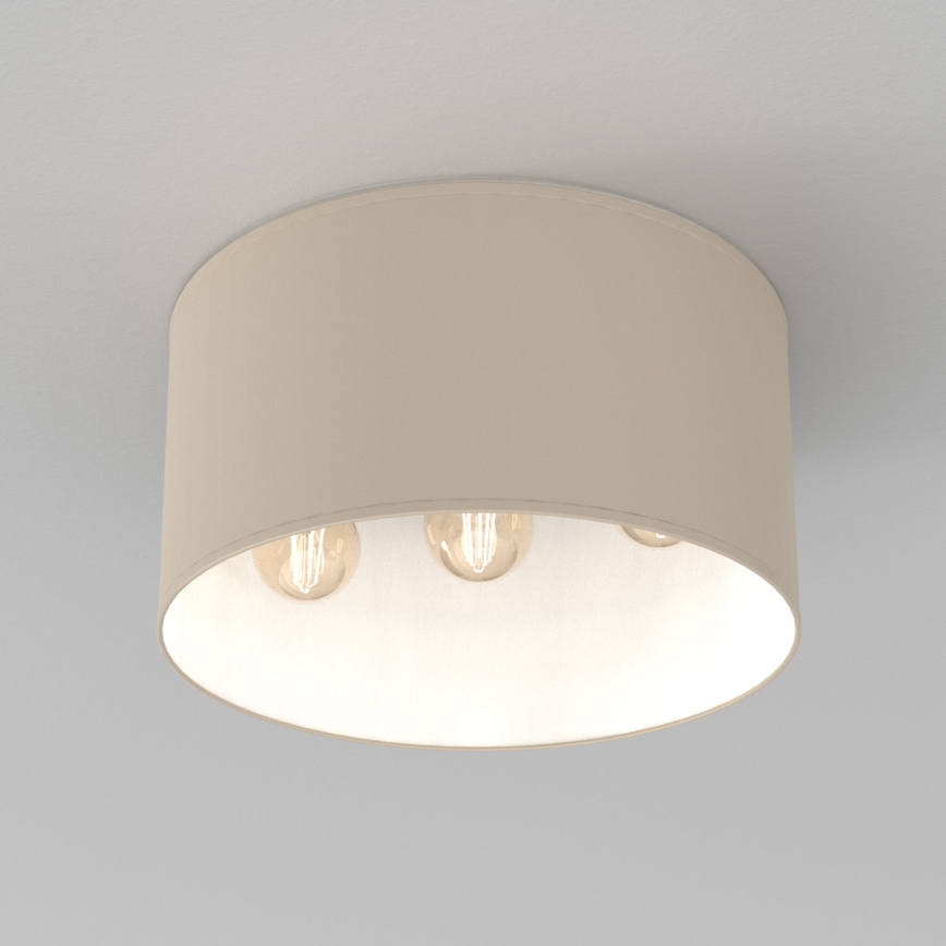 Stropna svjetiljka ARDEN 3xE27/15W/230V, promjer 40 cm, bež