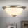 Stropna svjetiljka AUSTRIAN OLD LAMP 3xE27/60W/230V pr. 50 cm bronca/bež