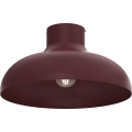 Stropna svjetiljka BASCA 1xE27/15W/230V Ø 40 cm bordo