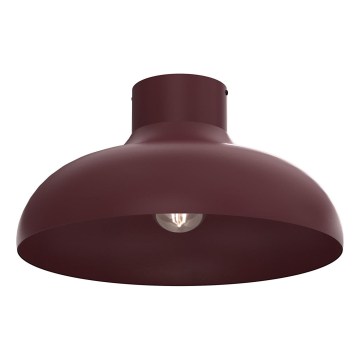 Stropna svjetiljka BASCA 1xE27/15W/230V Ø 40 cm bordo