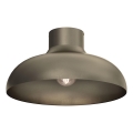 Stropna svjetiljka BASCA 1xE27/15W/230V Ø 40 cm brončana