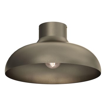 Stropna svjetiljka BASCA 1xE27/15W/230V Ø 40 cm brončana
