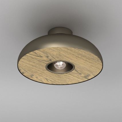 Stropna svjetiljka BILBAO 1xE27/15W/230V pr. 40 cm mesing