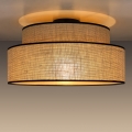 Stropna svjetiljka BOHO 1xE27/60W/230V pr. 40 cm bež