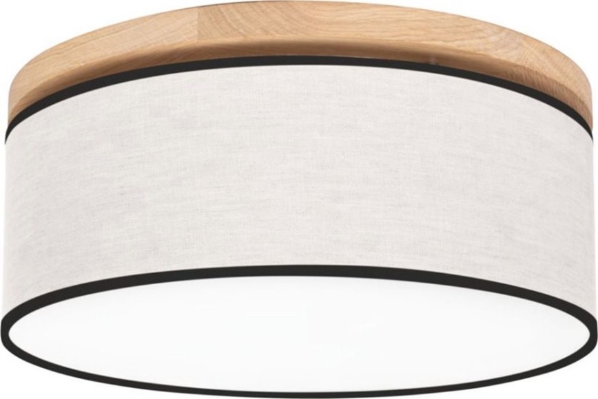 Stropna svjetiljka BOHO 2xE27/25W/230V, Ø 38 cm, hrast