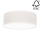 Stropna svjetiljka BOHO 3xE27/25W/230V pr. 38 cm bijela – FSC certificirano