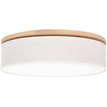 Stropna svjetiljka BOHO 3xE27/25W/230V promjer 58 cm hrast