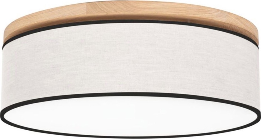 Stropna svjetiljka BOHO 3xE27/25W/230V Ø 48 cm hrast