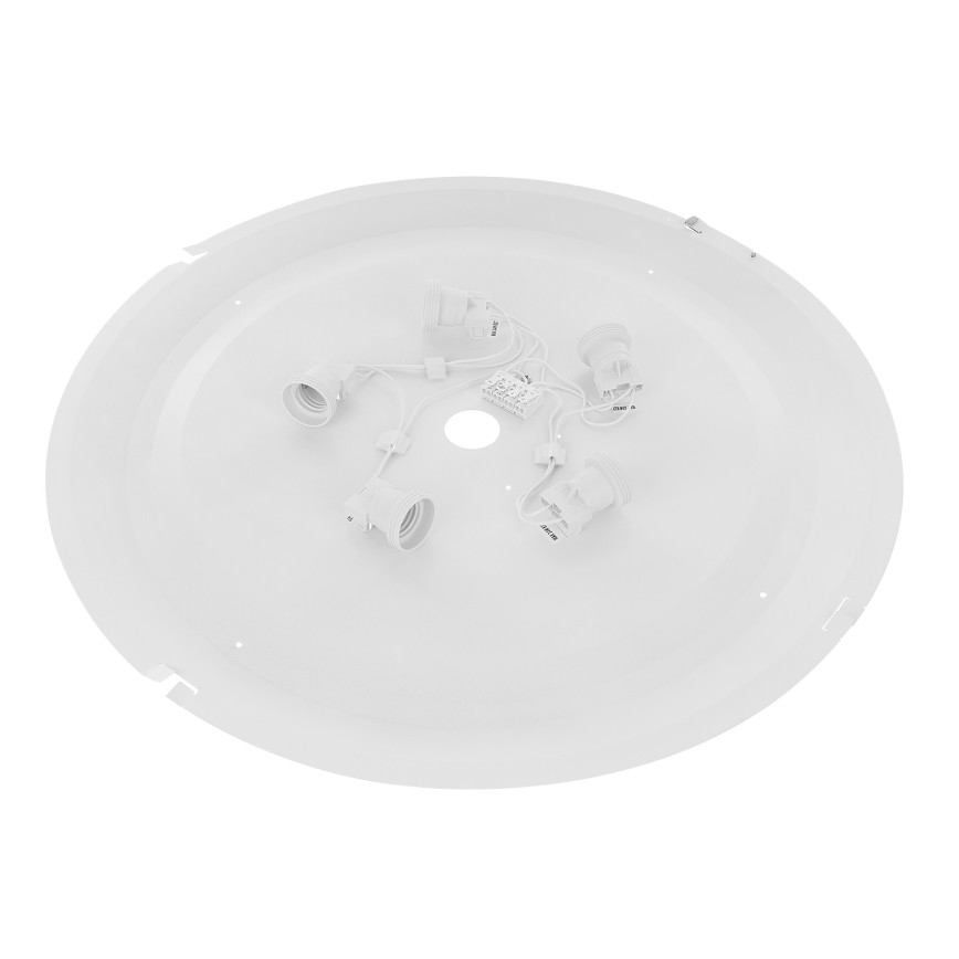 Stropna svjetiljka CLEO 5xE27/24W/230V pr. 60 cm crna