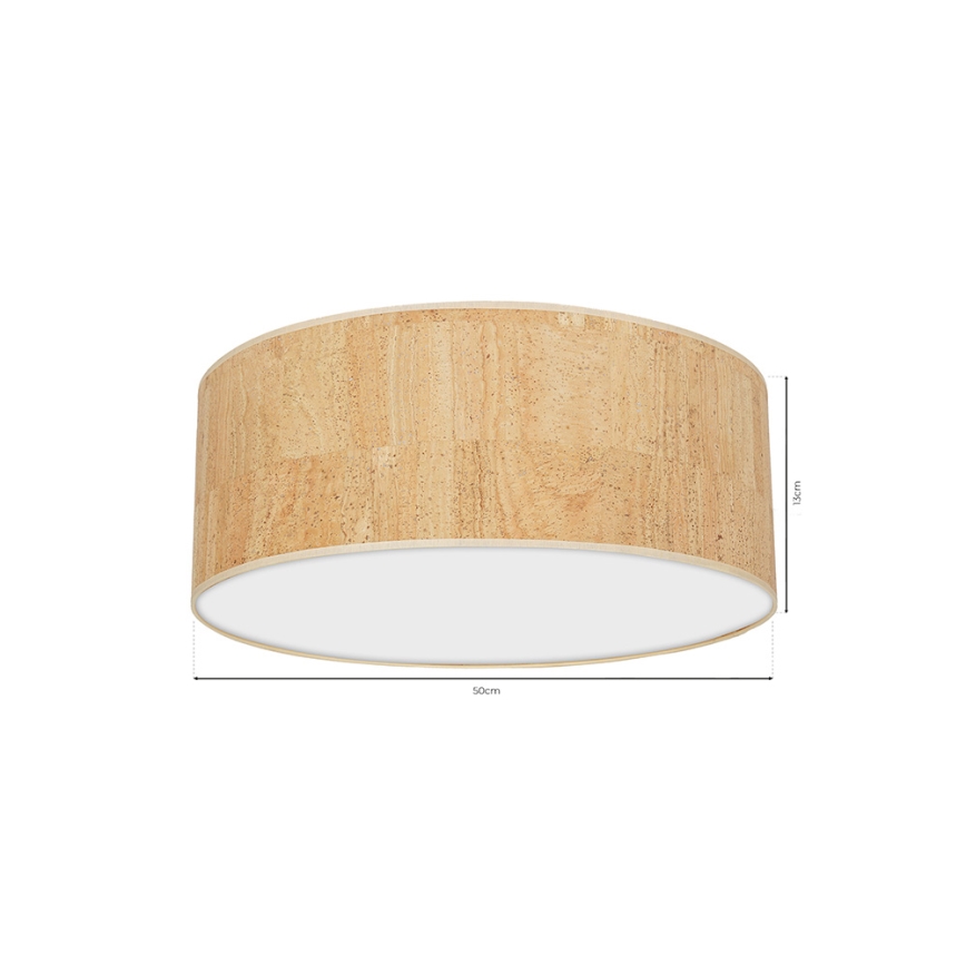 Stropna svjetiljka CORK 3xE27/60W/230V