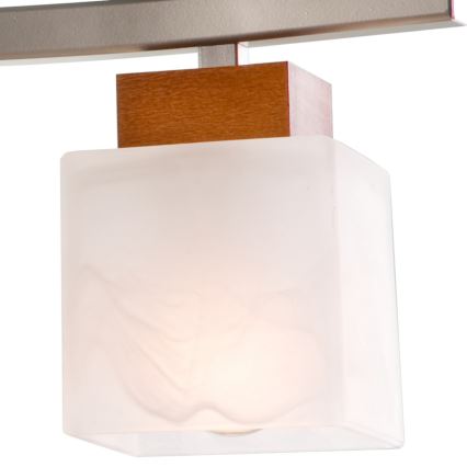 Stropna svjetiljka DANA 5xE14/40W/230V bukva