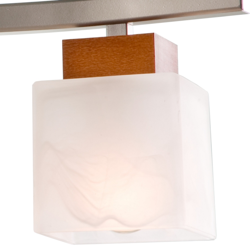 Stropna svjetiljka DANA 5xE14/40W/230V bukva