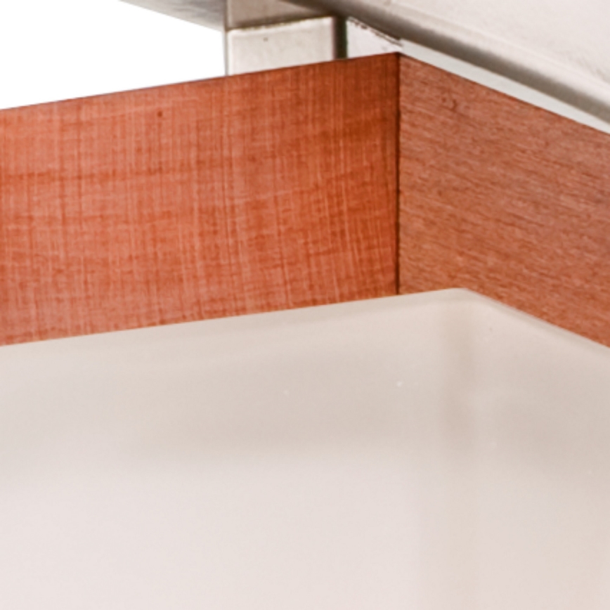 Stropna svjetiljka DANA 5xE14/40W/230V bukva