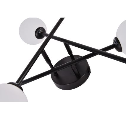 Stropna svjetiljka DORADO 6xG9/28W/230V crna