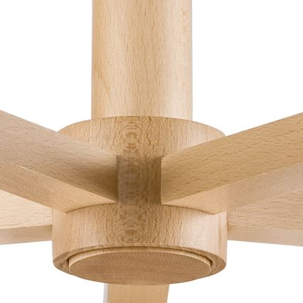 Stropna svjetiljka ELLIE 5xE27/60W/230V siva/buk