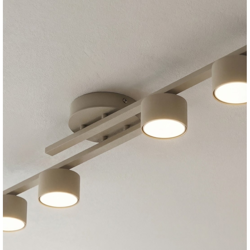 Stropna svjetiljka FRAGMENT 4xGX53/12W/230V bež