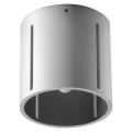 Stropna svjetiljka INEZ 1xG9/40W/230V siva