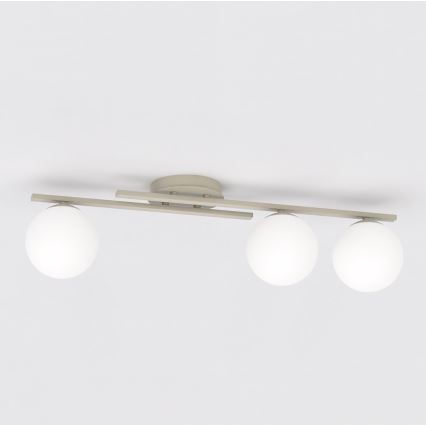 Stropna svjetiljka KAIRO 3xE14/10W/230V bež