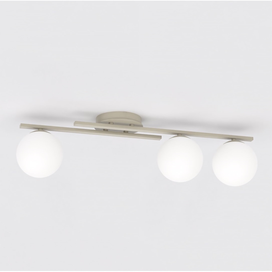 Stropna svjetiljka KAIRO 3xE14/10W/230V bež