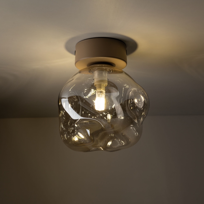 Stropna svjetiljka LAVA 1xG9/8W/230V bež/dimljeno-bež