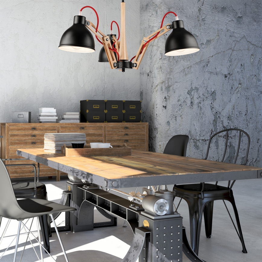 Stropna lampa MARCELLO 3xE27/60W/230V
