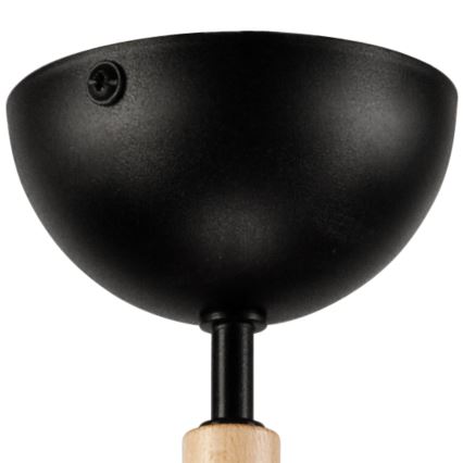 Ugradbena lampa MARCELLO 5xE27/60W/230V bukovina