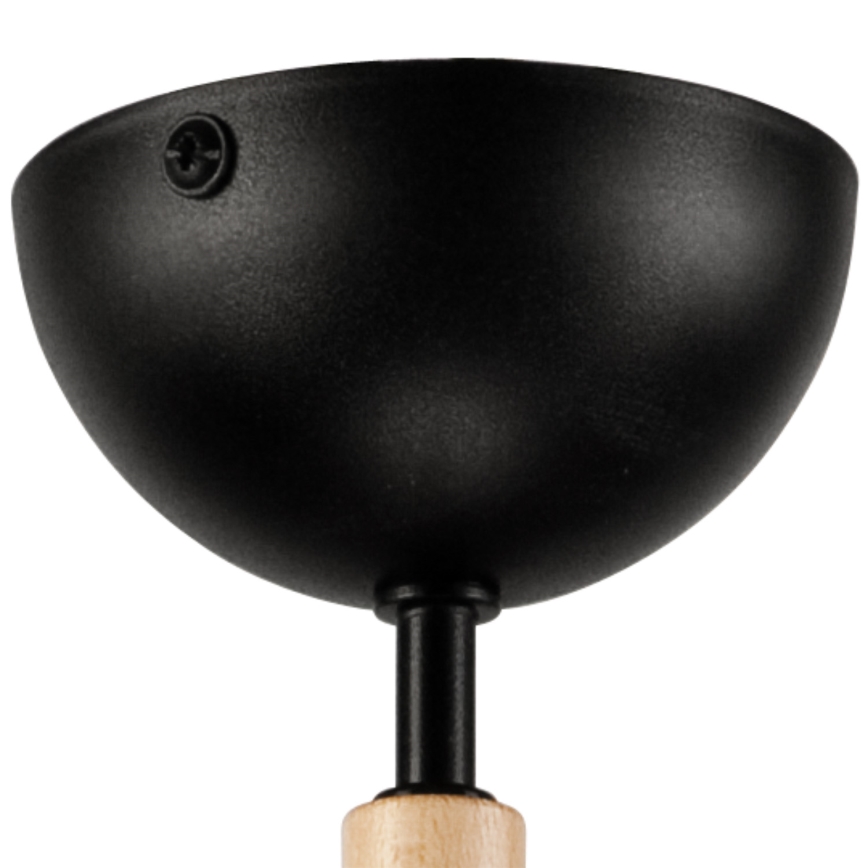 Ugradbena lampa MARCELLO 5xE27/60W/230V bukovina