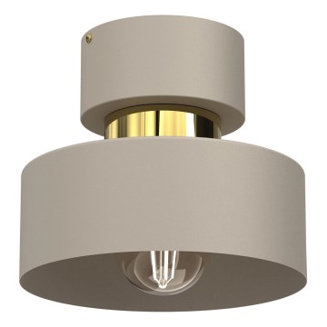 Stropna svjetiljka MARTI 1xE27/15W/230V bež/zlatna
