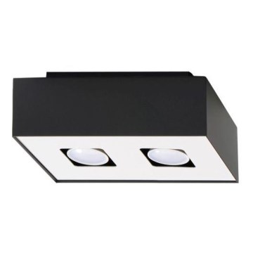 Stropna svjetiljka MONO 2 2xGU10/40W/230V