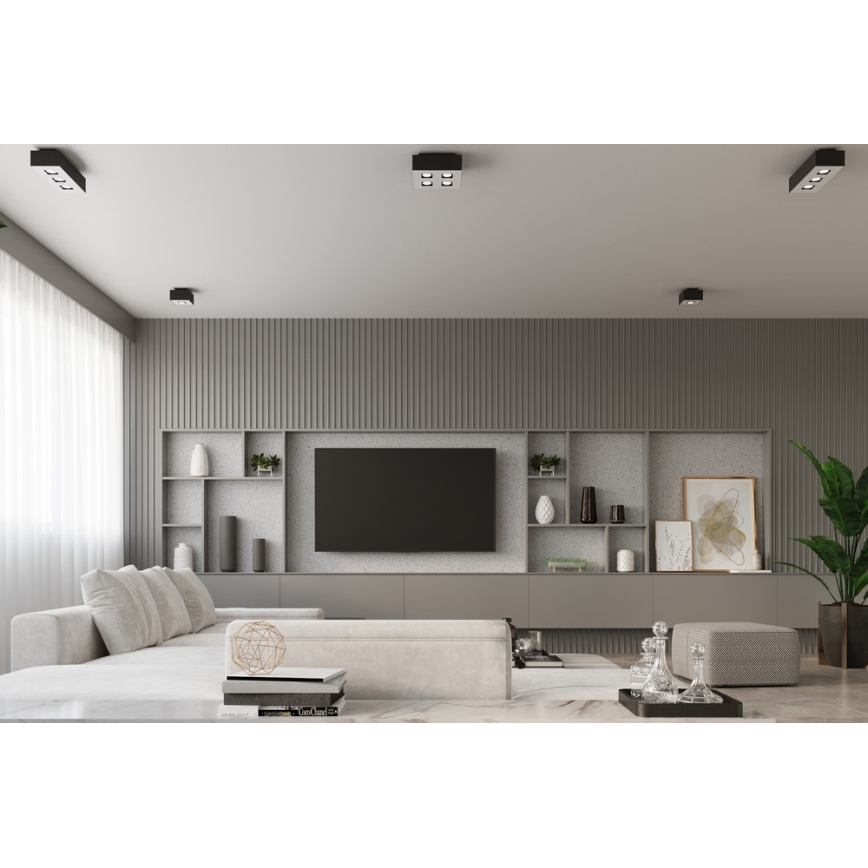 Stropna svjetiljka MONO 2 2xGU10/40W/230V