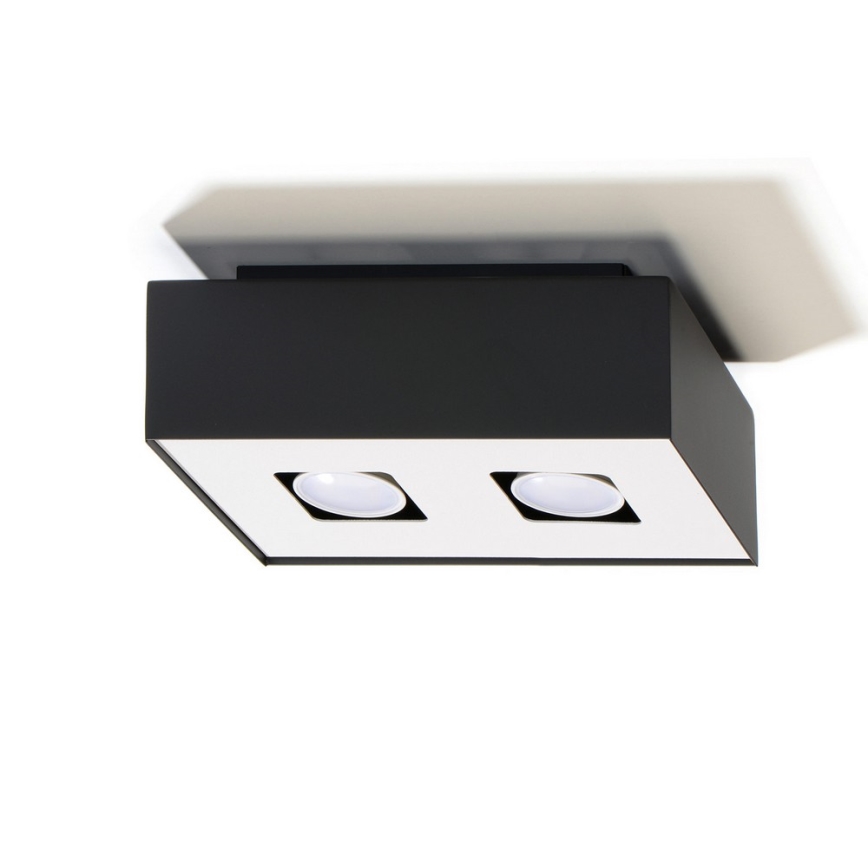 Stropna svjetiljka MONO 2 2xGU10/40W/230V