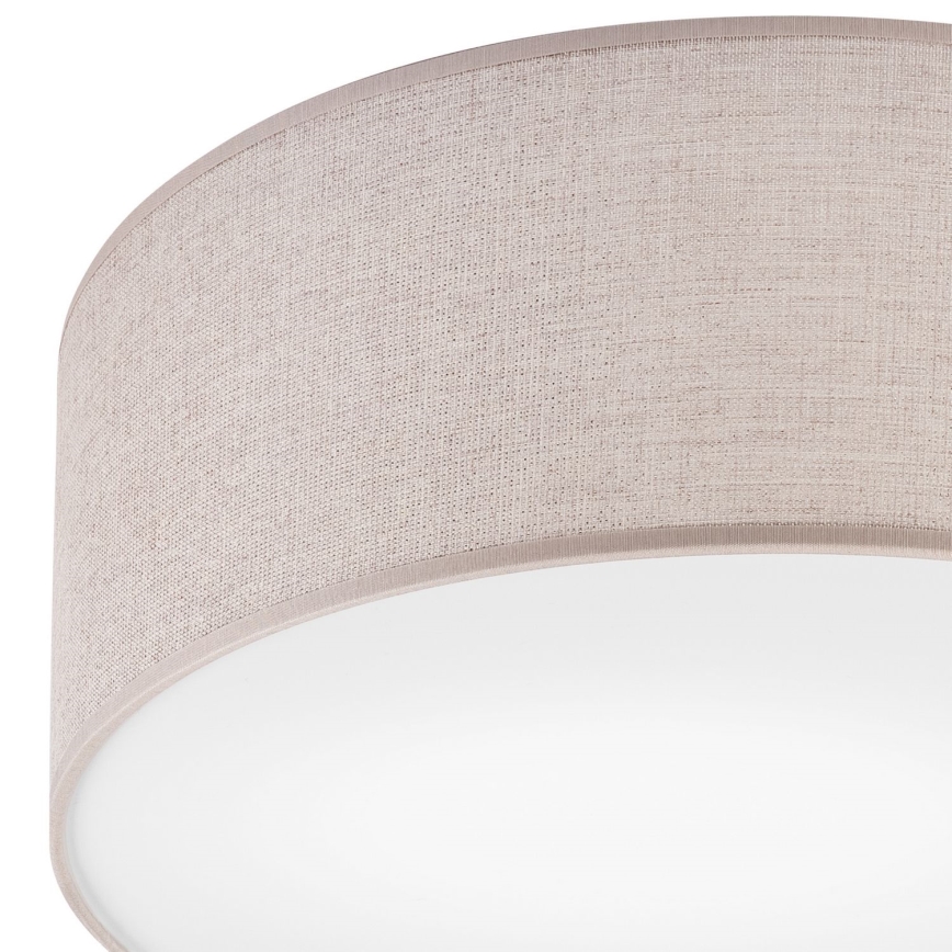 Stropna svjetiljka MONTE 1xE27/60W/230V, promjer 35 cm, u bež boji