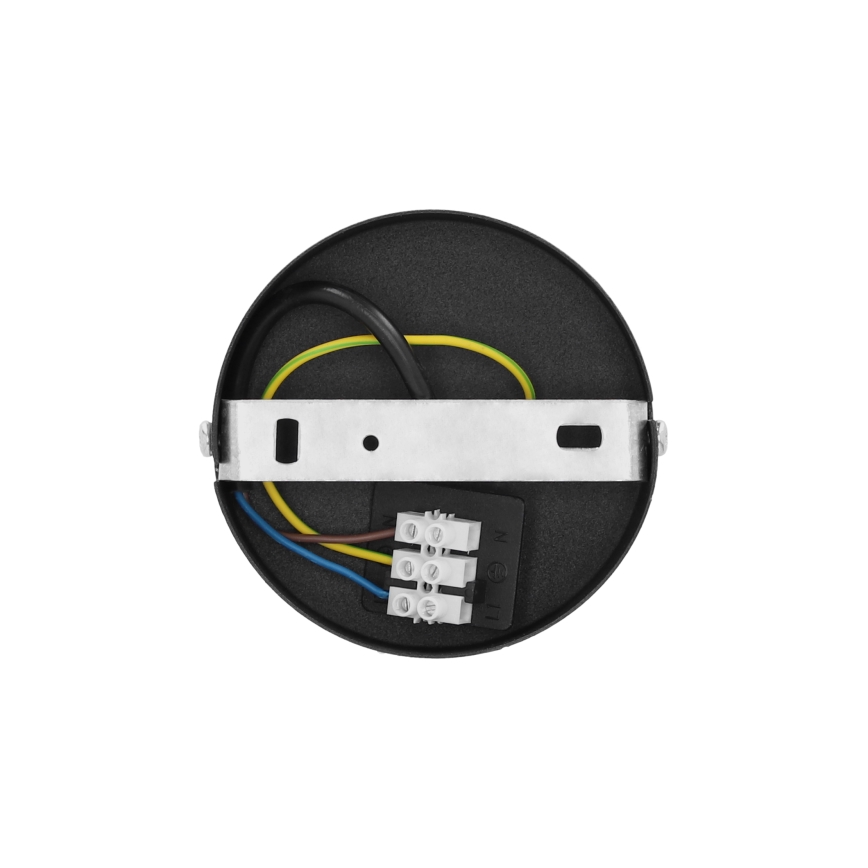 Stropna svjetiljka NATIA 1xE27/60W/230V bijela/crna