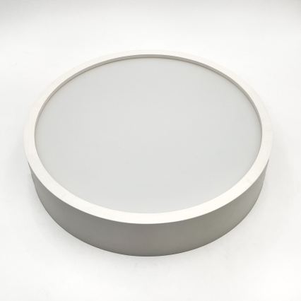 Stropna svjetiljka NATURAL 1xE27/15W/230V pr. 27,5 cm borovina/bijela