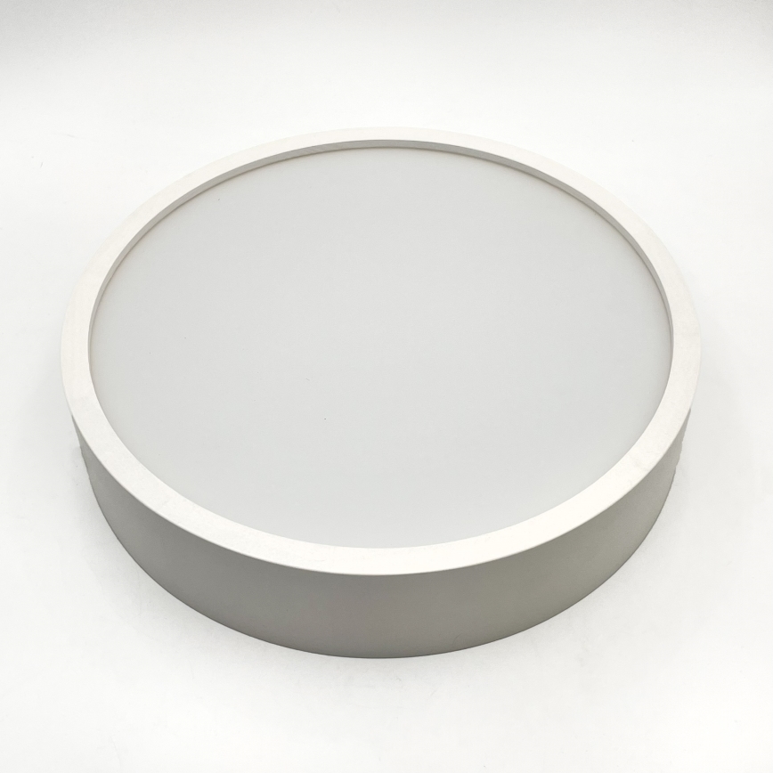 Stropna svjetiljka NATURAL 1xE27/15W/230V pr. 27,5 cm borovina/bijela