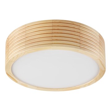 Stropna svjetiljka NATURAL MODERN 1xE27/15W/230V, Ø 27,5 cm, borovina