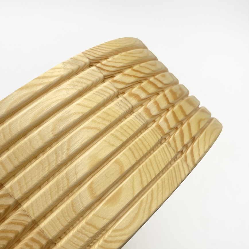 Stropna svjetiljka NATURAL MODERN 1xE27/15W/230V, Ø 27,5 cm, borovina
