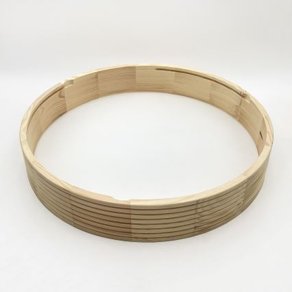 Stropna svjetiljka NATURAL MODERN 3xE27/15W/230V, promjer 47,5 cm, od borovine