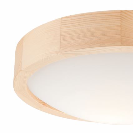Stropna svjetiljka NATURAL SLIM 1xE27/60W/230V ø 27 cm bor