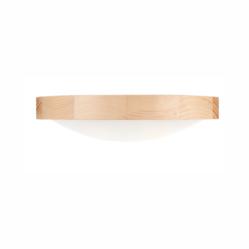 Stropna svjetiljka NATURAL SLIM 2xE27/60W/230V ø 37 cm bor