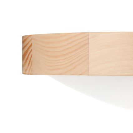 Stropna svjetiljka NATURAL SLIM 2xE27/60W/230V ø 37 cm bor