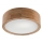 Stropna svjetiljka OAK 1xE27/60W/230V hrast, promjer 27,5 cm