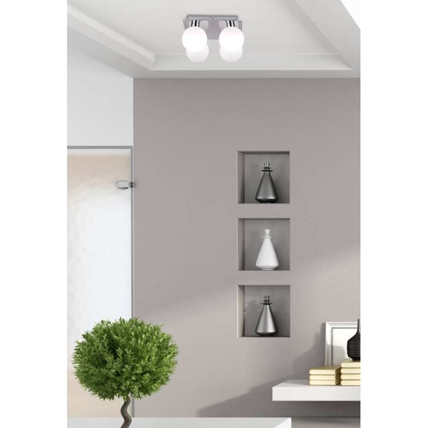 Stropna svjetiljka ODEN 4xG9/40W/230V